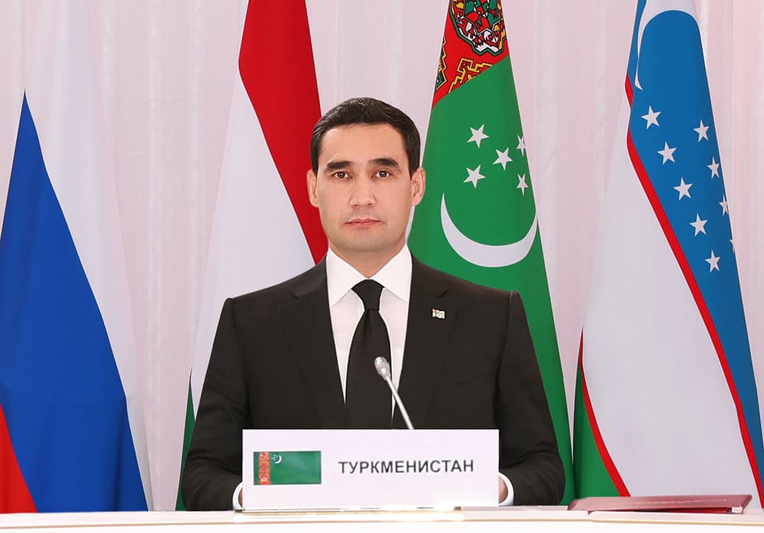 Глава Туркменистана предложил активизировать работу транспортного коридора из России к портам Индии