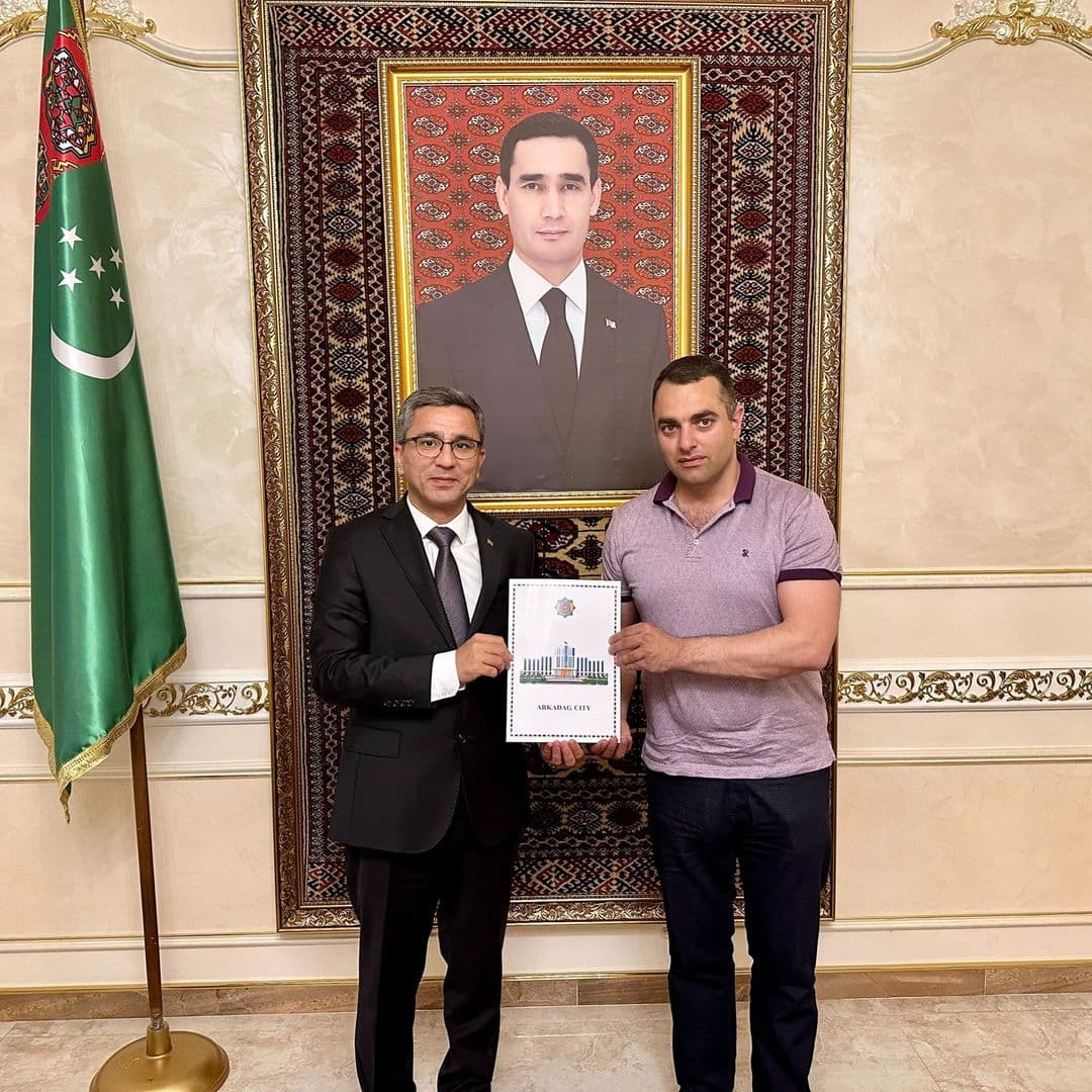 Director of the Institute of Seismology of Armenia received an invitation to the opening ceremony of the city of Arkadag