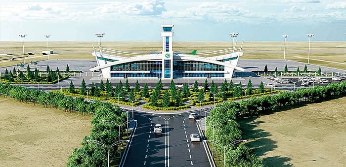 Строительство аэропорта в Керки перешло в завершающую стадию