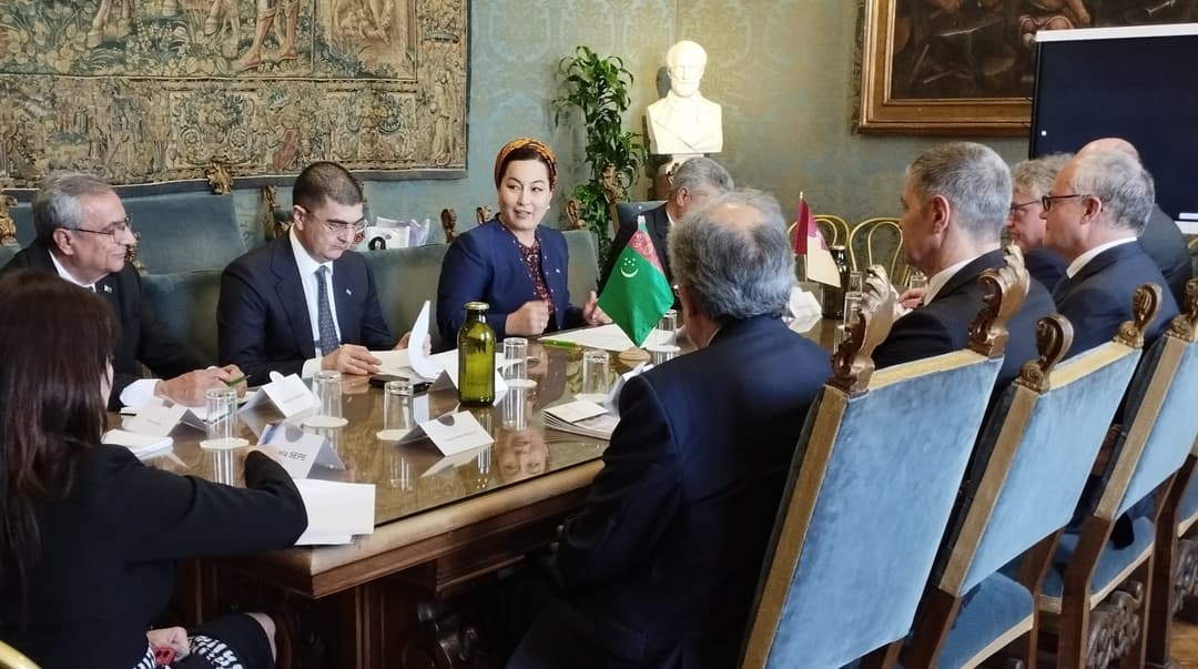 The Vice Prime Minister of Turkmenistan and the Mayor of the capital of Italy discussed issues of intercultural interaction