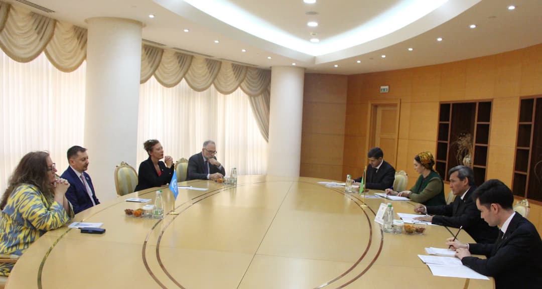 Глава МИД Туркменистана встретился с постоянными координаторами ООН в странах ЦА 