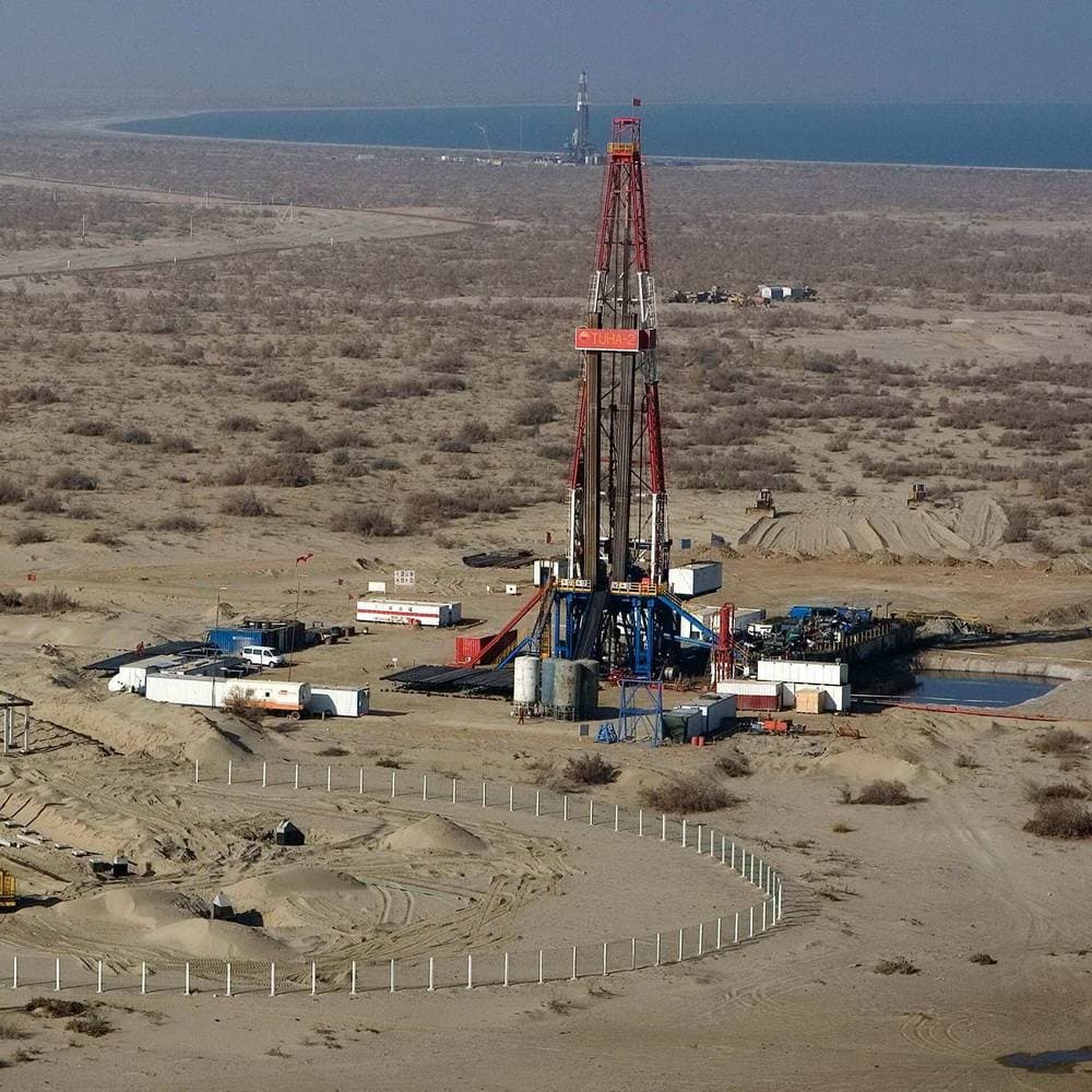 The first oil well in 2023 was built in Barsagelmes