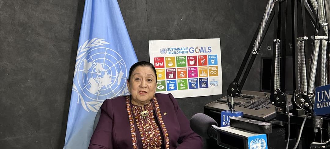 Интервью с постпредом Туркменистана при ООН Аксолтан Атаевой