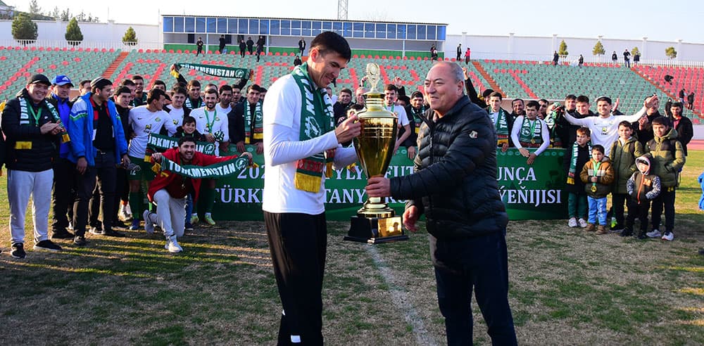 «Ахал» в четвёртый раз выиграл Кубок Туркменистана по футболу
