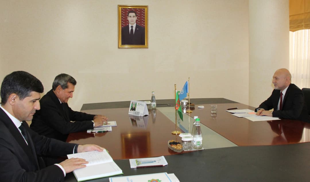 Meredov and Imnadze discussed cooperation within the framework of the 80th session of the UN General Assembly