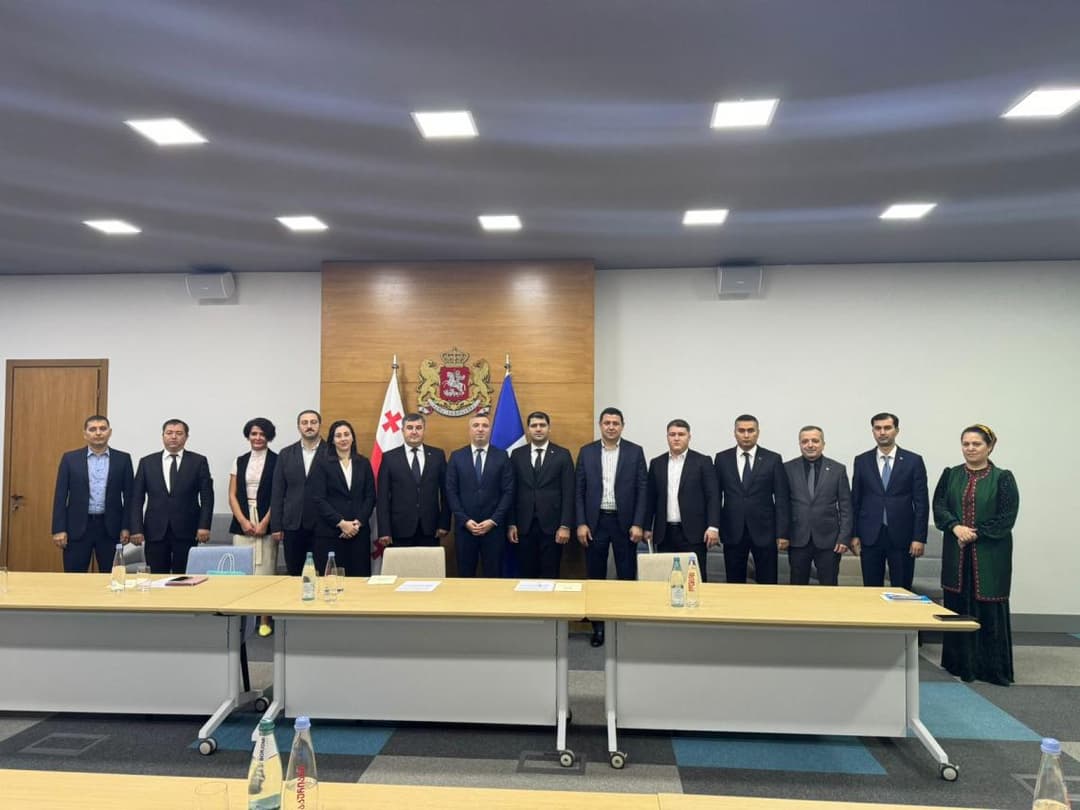 Turkmen delegation is in Georgia to study a child-friendly justice system
