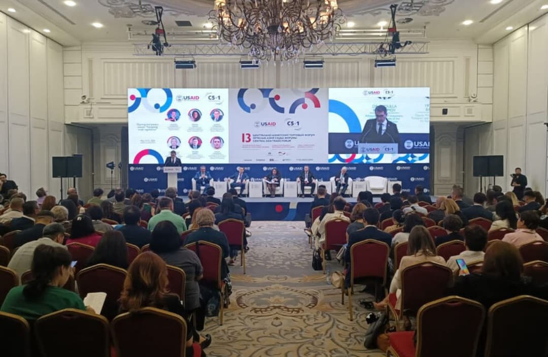 The delegation of Turkmenistan participates in the 13th Central Asian Trade Forum