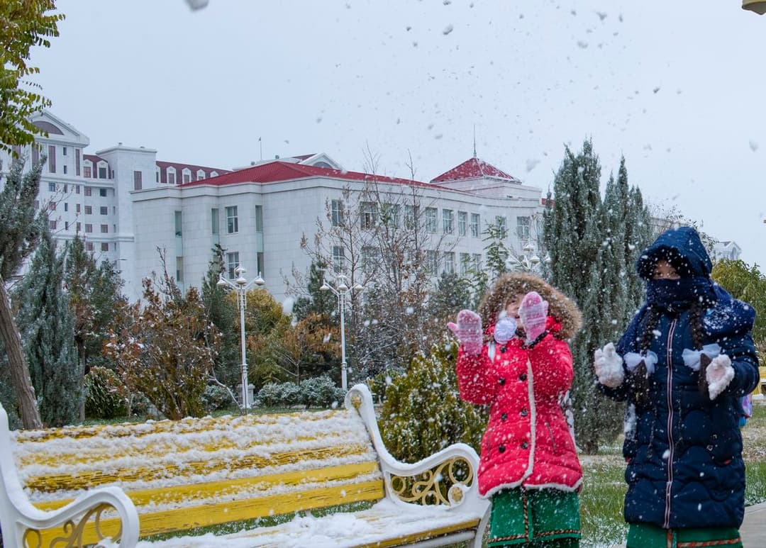2023-nji ýylda Türkmenistanda ilkinji garly we aýazly howa garaşylýar