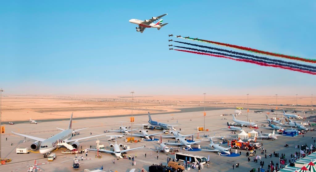 «DUBAI AIRSHOW 2023» şowhunyna 95 ýurt gatnaşdy