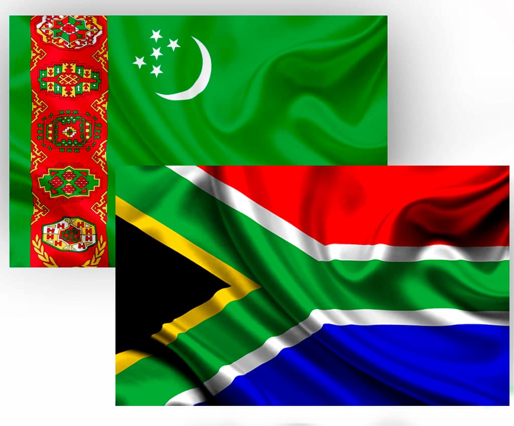 Глава Туркменистана поздравил Президента ЮАР с 30-летием дипотношений