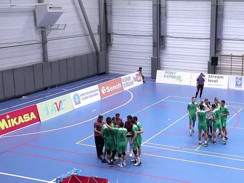 Туркменистан в пяти партиях обыграл Кыргызстан на Кубке вызова Центральной Азии по волейболу