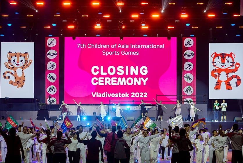 International sports games “Children of Asia” has finished in Vladivostok