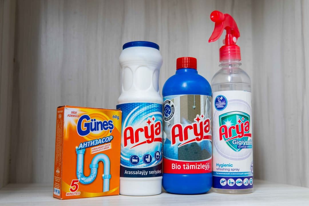 «Güneş» lagym arassalaýjy serişde: kynçylyksyz tiz tämizlik