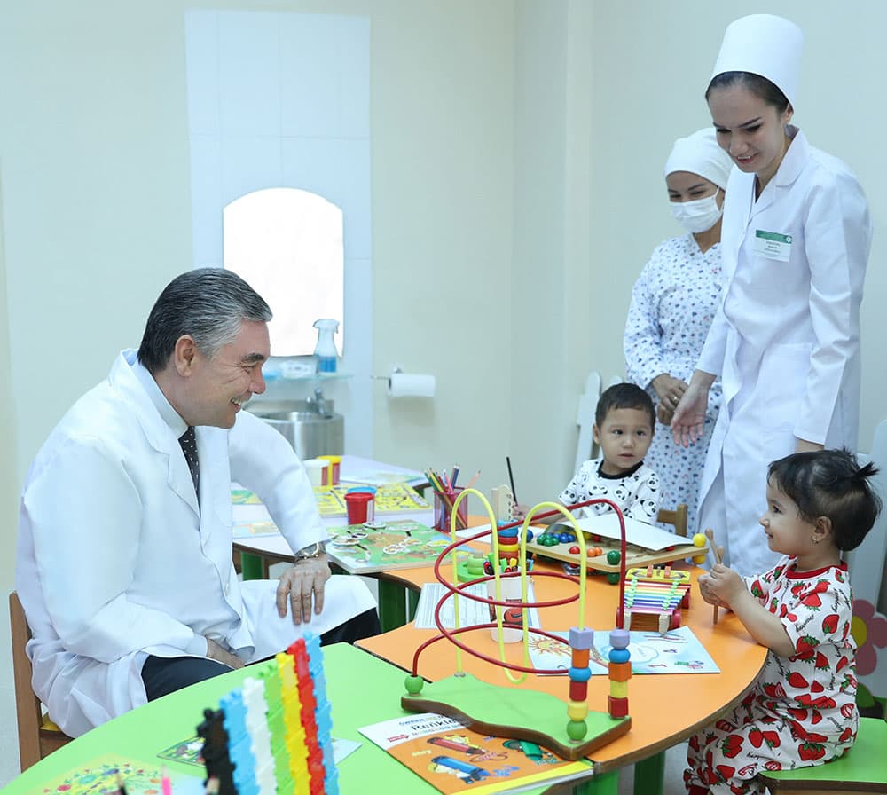 Gurbanguly Berdimuhamedow Mary welaýatynda saparda boldy