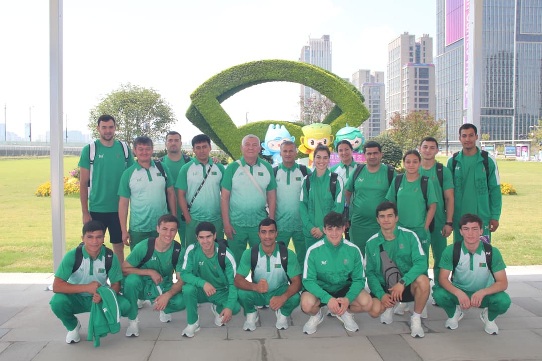 Turkmen athletes began training in Hangzhou ahead of the start of the 19th Asian Games