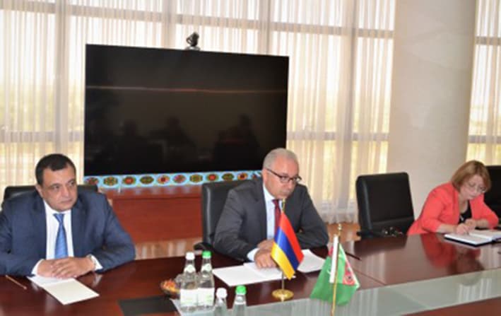 Turkmenistan and Armenia help political consultations in Ashgabat