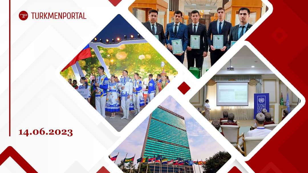 Awazada halkara festiwal badalga aldy, «Türkmenaragatnaşyk» hünär ussatlygy boýunça bäsleşigiň jemini jemledi, Türkmenistanyň milli ýygyndysy Özbegistan bilen duşuşar we beýleki habarlar 