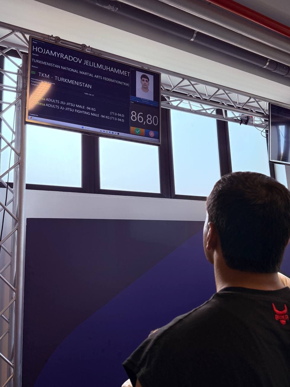 Туркменские спортсмены успешно прошли взвешивание перед турниром по джиу-джитсу в Риме