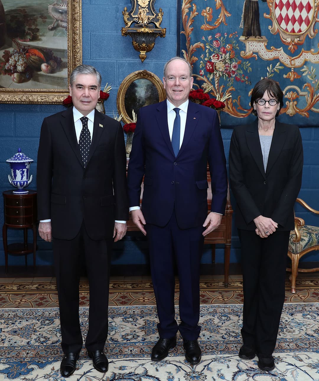 Türkmenistanyň Halk Maslahatynyň Başlygy bilen Monako Knýazlygynyň Şazadasynyň duşuşygy boldy