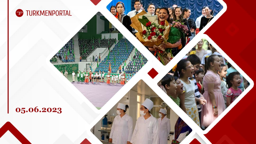 The Central Asian Tennis Championship has started, Pushkin's birthday was celebrated in “Ashgabat” ark, Turkmen doctors provided assistance to more than 700 people as part of a humanitarian mission in Afghanistan and other news