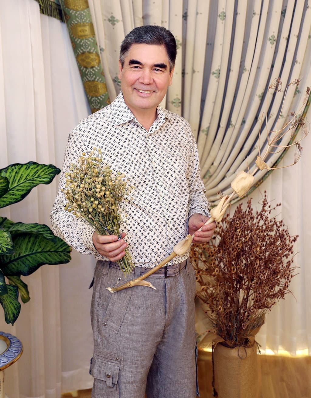 Бердымухамедов завершил работу над 11-м томом «Лекарственных растений Туркменистана»