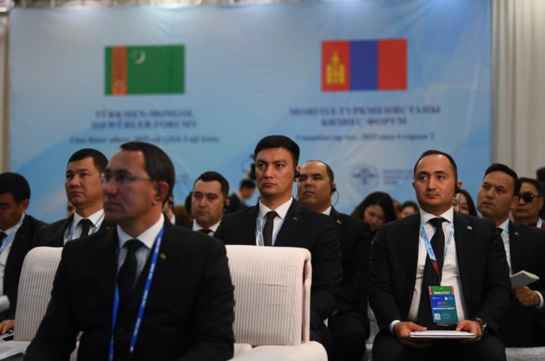 Ulanbator’da, Türkmen-Moğol İş Forumu düzenlendi