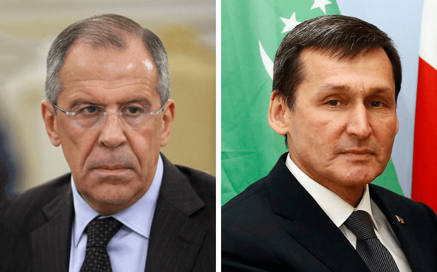 Главы МИД Туркменистана и России обсудили визит Сердара Бердымухамедова в Москву и VI Каспийский саммит