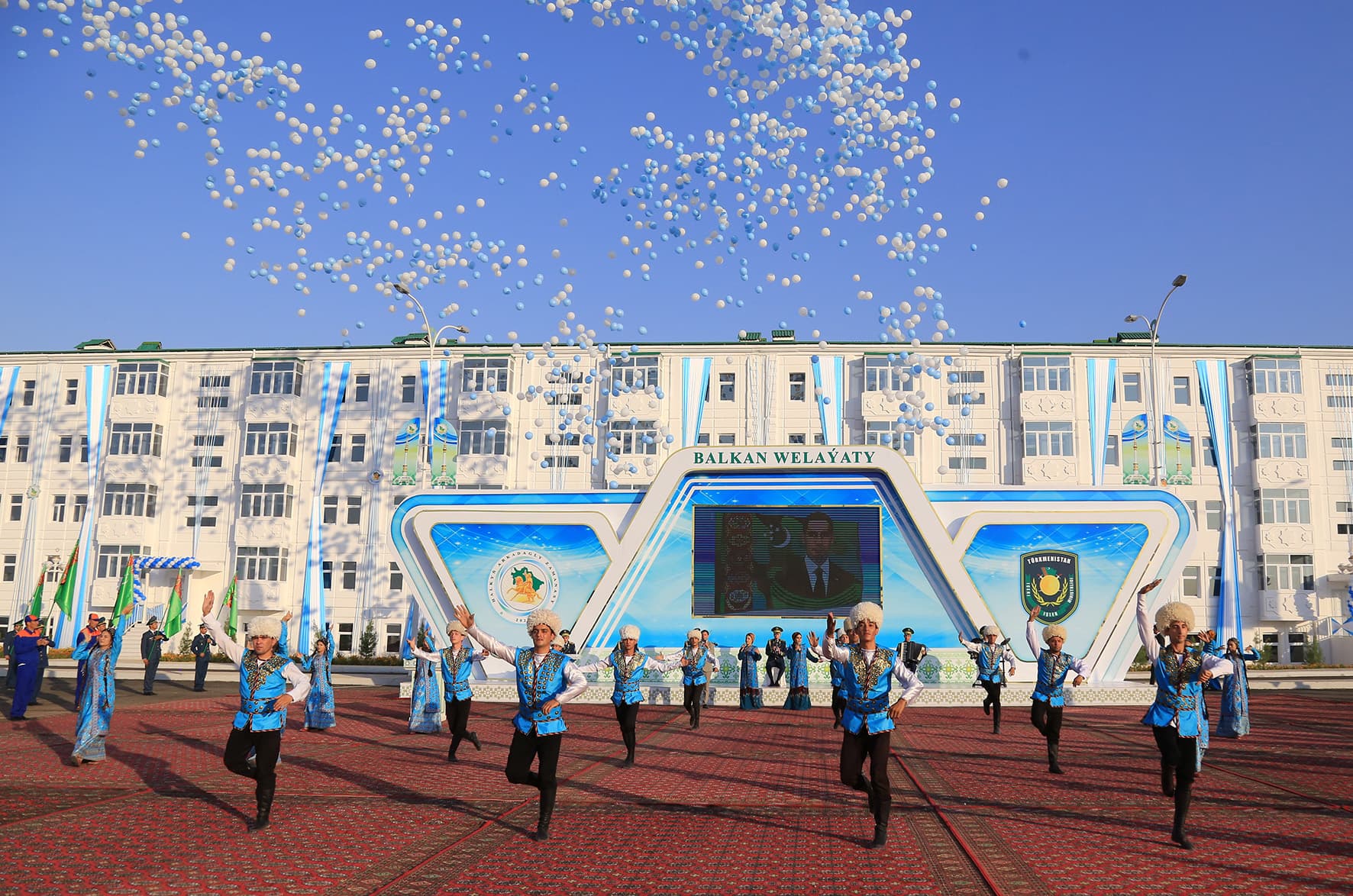 Balkanabat şäherinde täze ýaşaýyş jaýlary açyldy