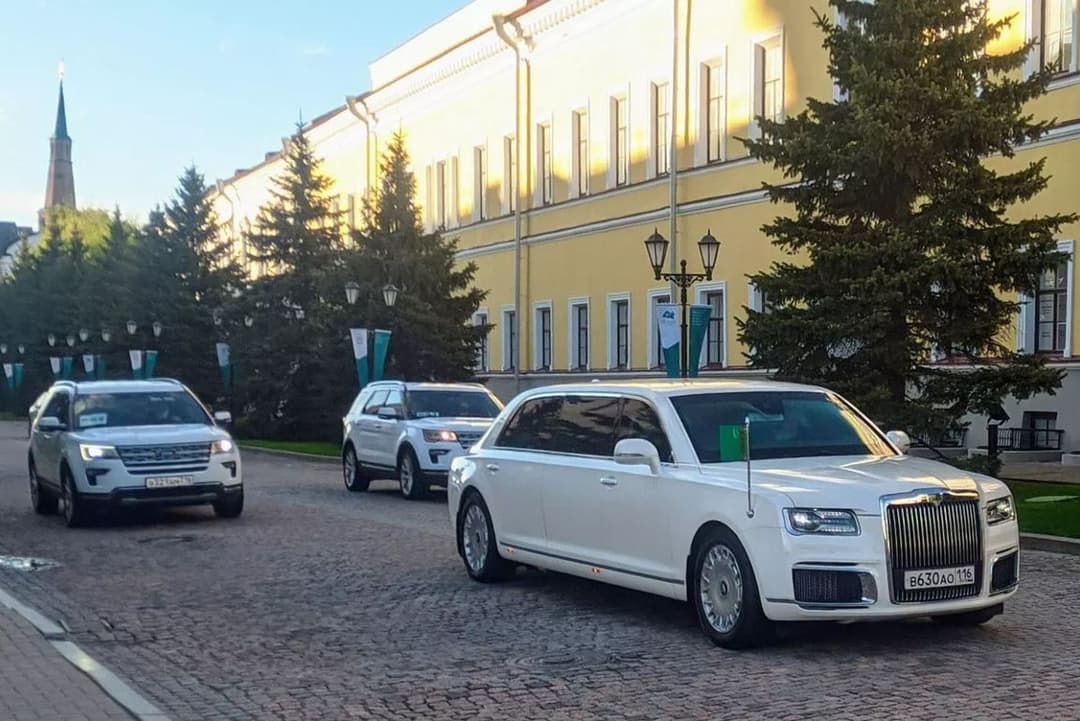 Ashgabat purchased Russian limousine Aurus Senat