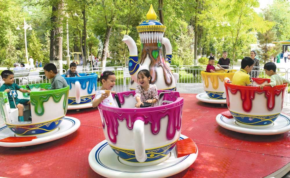 The Children's Fund of Turkmenistan organized a holiday for young Ashgabat residents