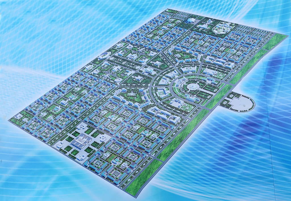 В Туркменистане создали спецкомиссию для завершения строительства «Ахал-сити» стоимостью $1,5 млрд