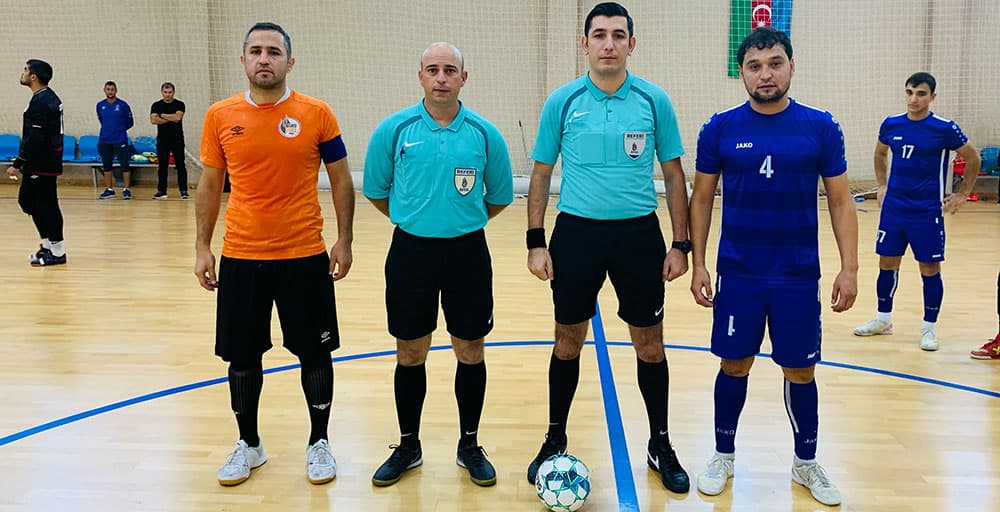 The Turkmenistan national futsal team beat the Azerbaijani team “Baku Fire” in a friendly match