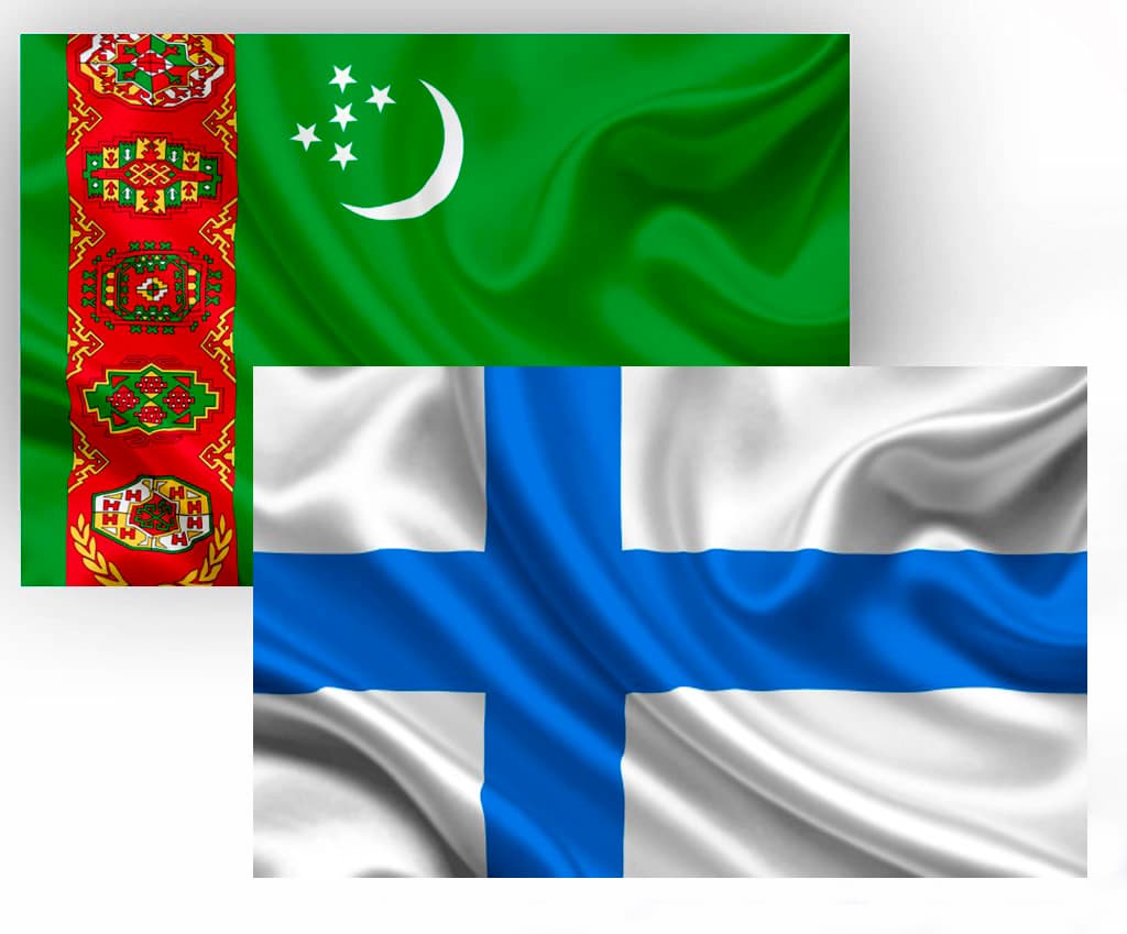 Глава Туркменистана поздравил Президента Финляндии с 30-летием дипотношений