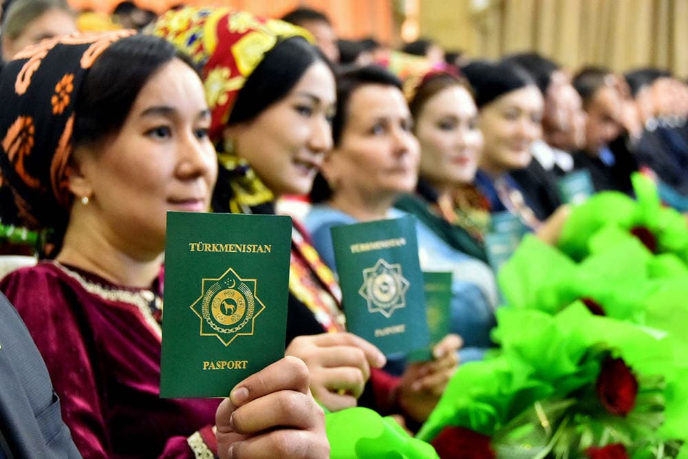 More than 1,3 thousand people received citizenship of Turkmenistan