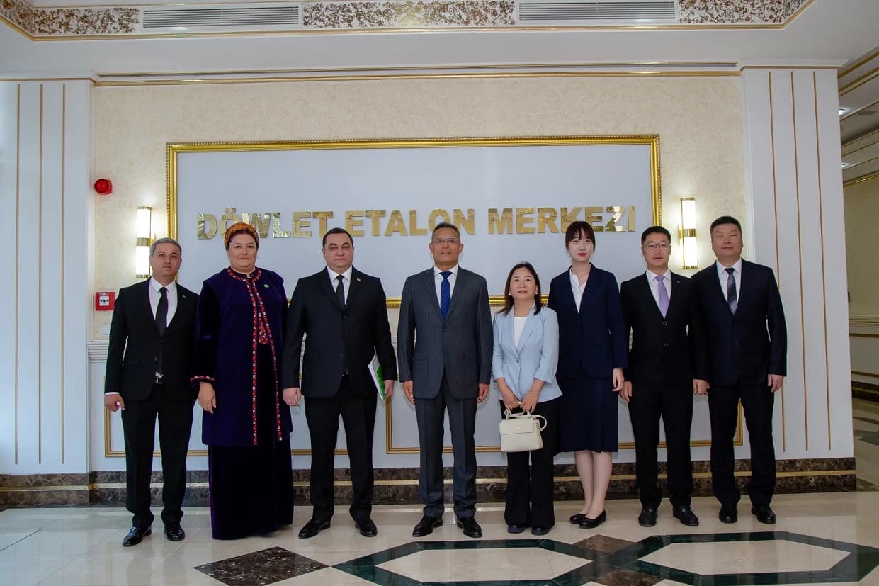 Türkmenistan ve Çin, metroloji alanında işbirliği mutabakat zaptı imzaladı