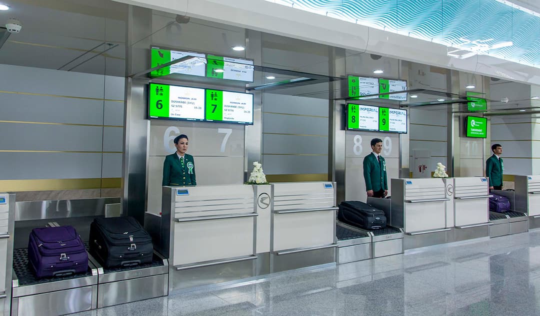 Авиакомпания «Туркменистан» увеличила стоимость провоза сверхнормативного багажа на международных рейсах