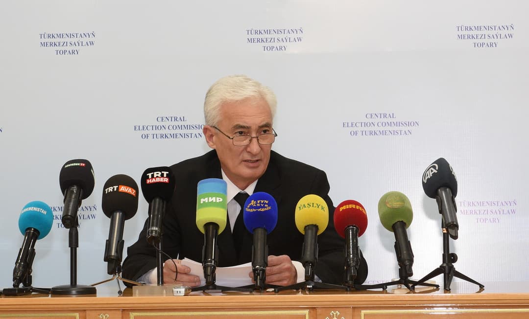 ЦИК Туркменистана объявил результаты выборов в парламент
