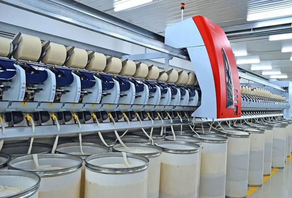 Бахарденская прядильная фабрика произвела продукцию на более чем 59 миллионов манатов