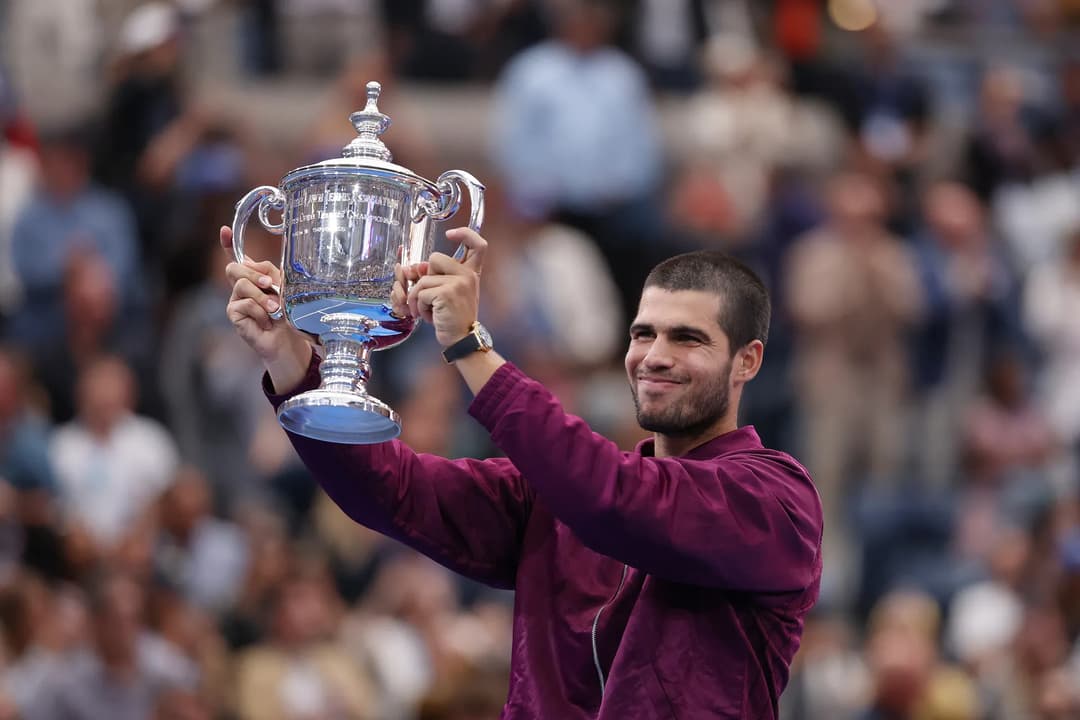 2025 Amerika Açık tek erkeklerde şampiyon Carlos Alacaraz oldu