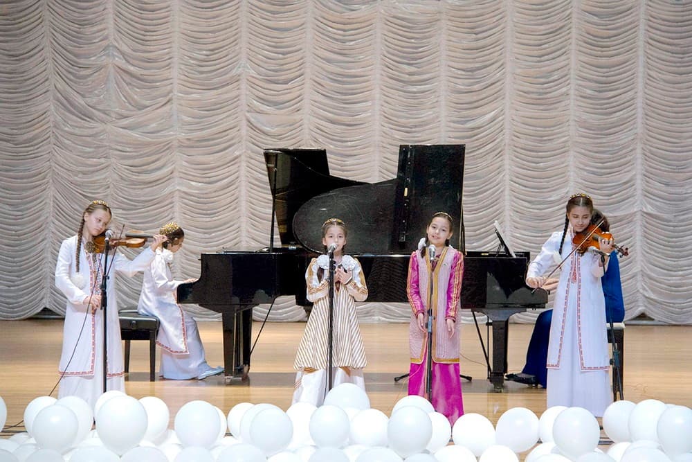 A concert on the occasion of the 85th anniversary of the Children’s Music School was held in Ashgabat