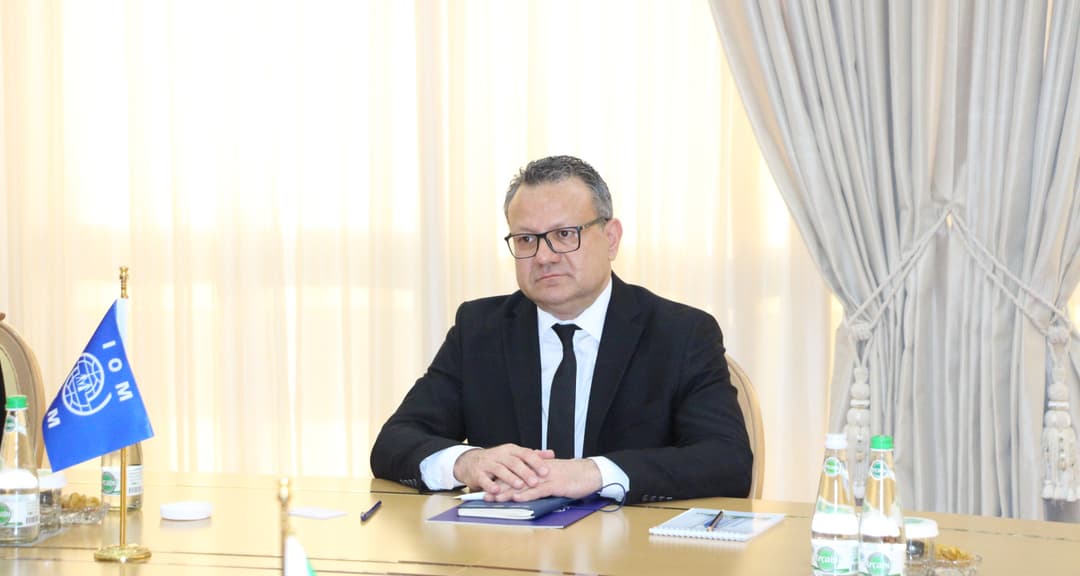 Türkmenistanyň DIM-inde Migrasiýa boýunça halkara guramasynyň täze sebitleýin utgaşdyryjysy bilen duşuşyk geçirildi