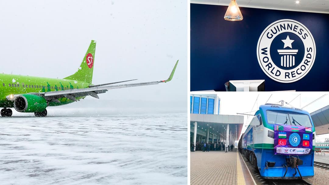 The first freight train from Türkiye to Uzbekistan passed through the territory of Turkmenistan, Turkmenistan is preparing to enter the Guinness World Records again, S7 Airlines canceled PCR tests for Turkmen citizens when flying to Turkmenbashi 