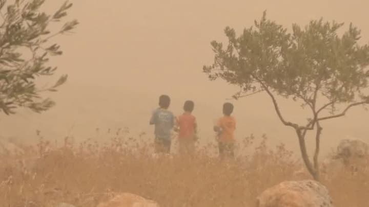 Sandstorm hits Egypt