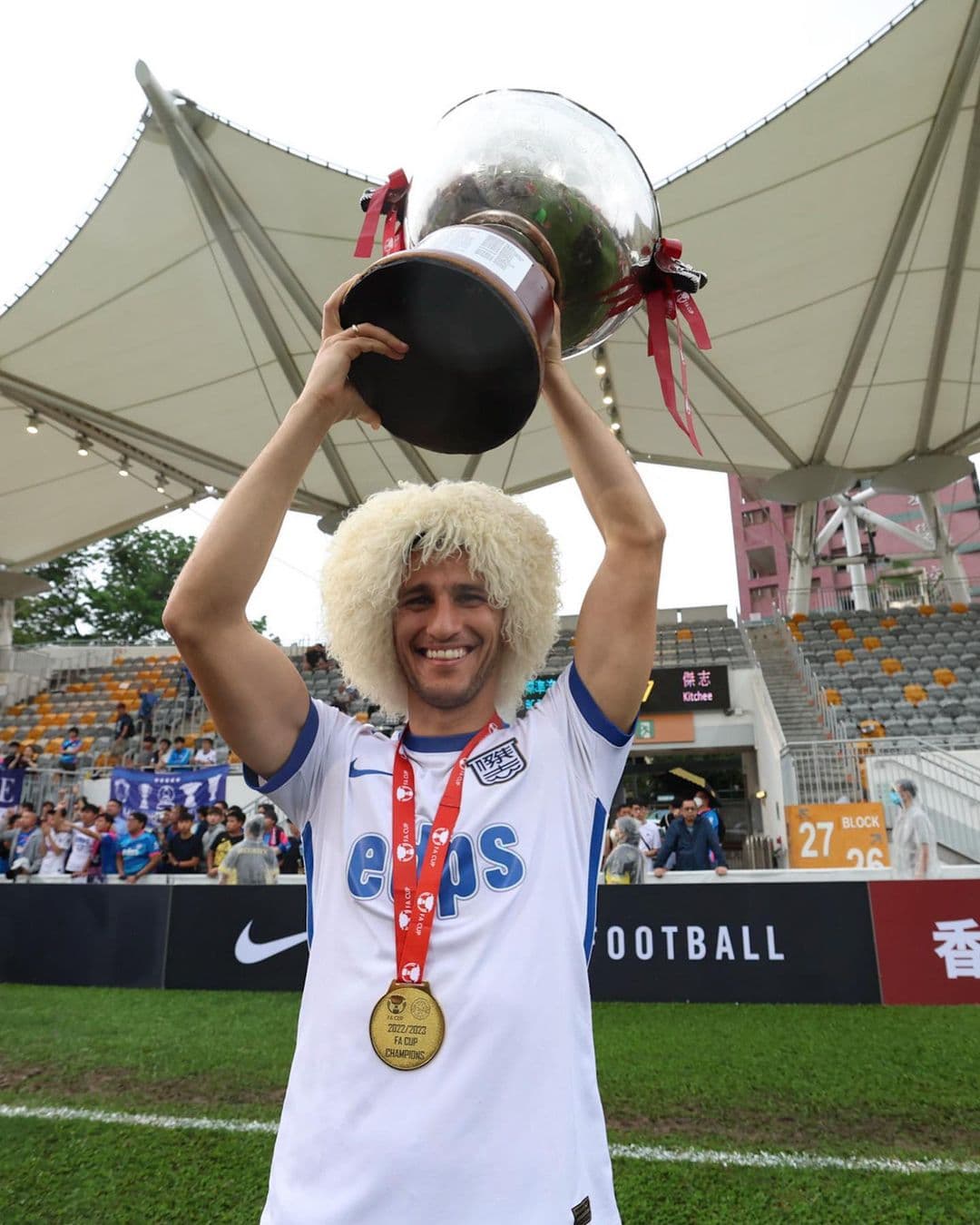 Turkmen footballer Mingazov wins the Hong Kong Cup with Kitchee