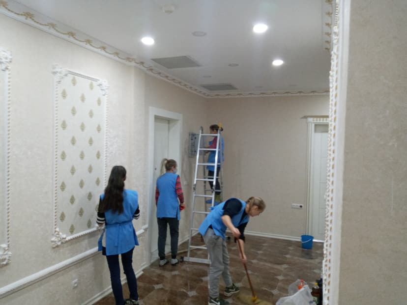 УБОРКА в Ашхабаде