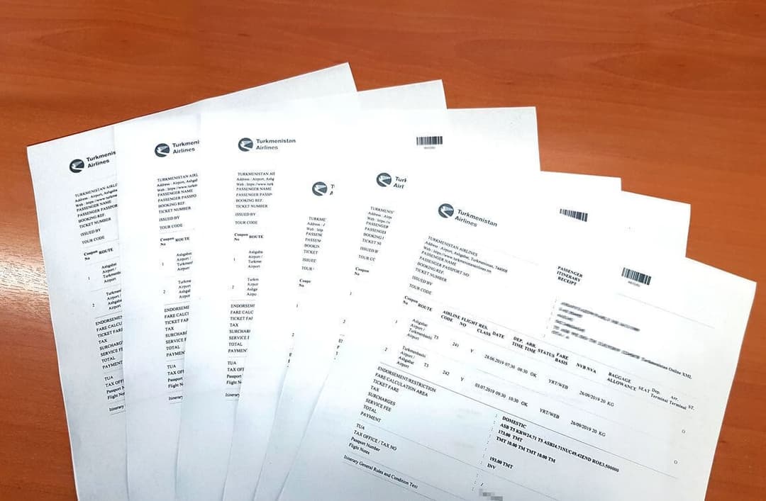 Как купить авиабилеты онлайн в Туркменистане? Отзыв читателя «Туркменпортала»