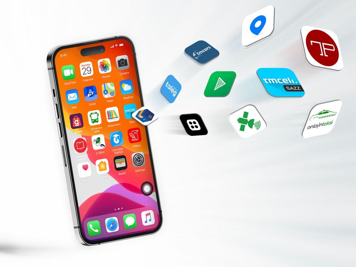 Список приложений для интернет-пользователей Туркменистана
