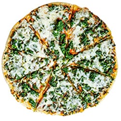 Пицца со шпинатом