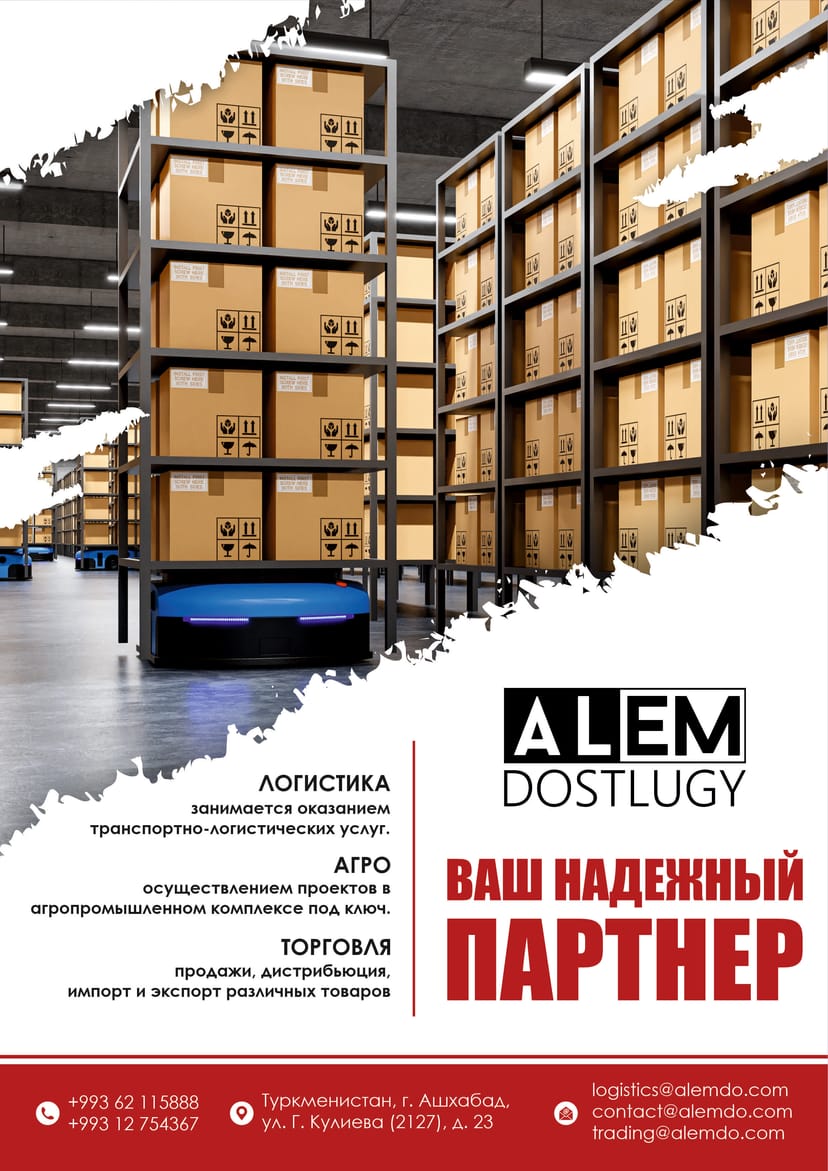 ÄLEM DOSTLUGY "Ваш груз в надежных руках!"