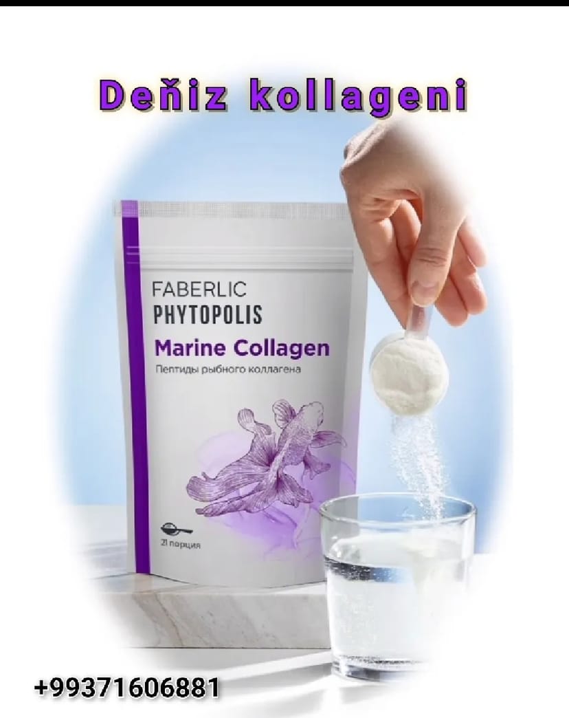 Deňiz kollageni. Морской коллаген 